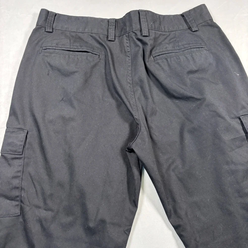Tesla Cargo Pants Mens 40x32 Black Uniform Work‎ Trousers TSLA8412